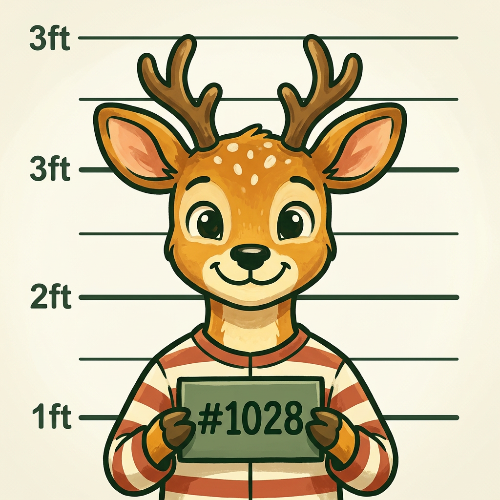 Deer detected in the garden