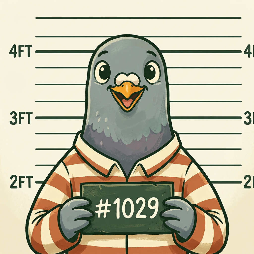Pigeon detected in the garden